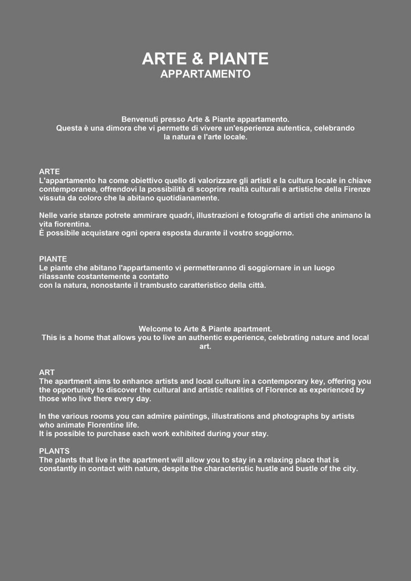 Arte & Piante Appartamento Φλωρεντία Εξωτερικό φωτογραφία